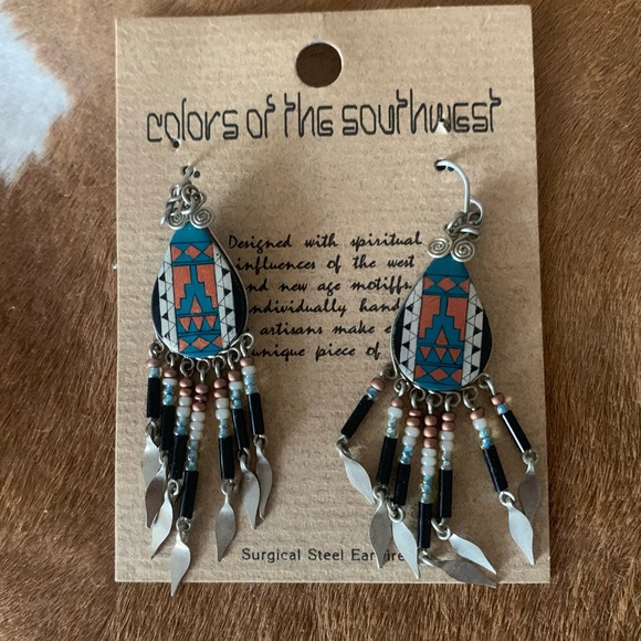 COLORS OF THE SOUTHWEST EARRINGS - Picture 2 of 4